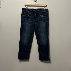 American Eagle Size 8 Darkwash Jeans